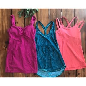 3 LULULEMON tanks